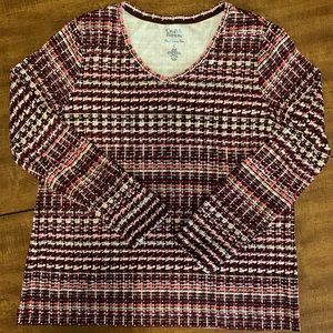 Croft & Barrow Long Sleeve Top